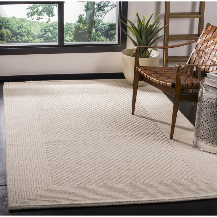 Beachcrest Home Brookneal Handmade Flatweave Ivory Rug & Reviews